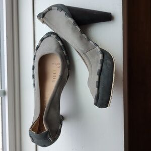 Terra Plana | Eco Friendly Women's Pump - Black and Grey Size 8